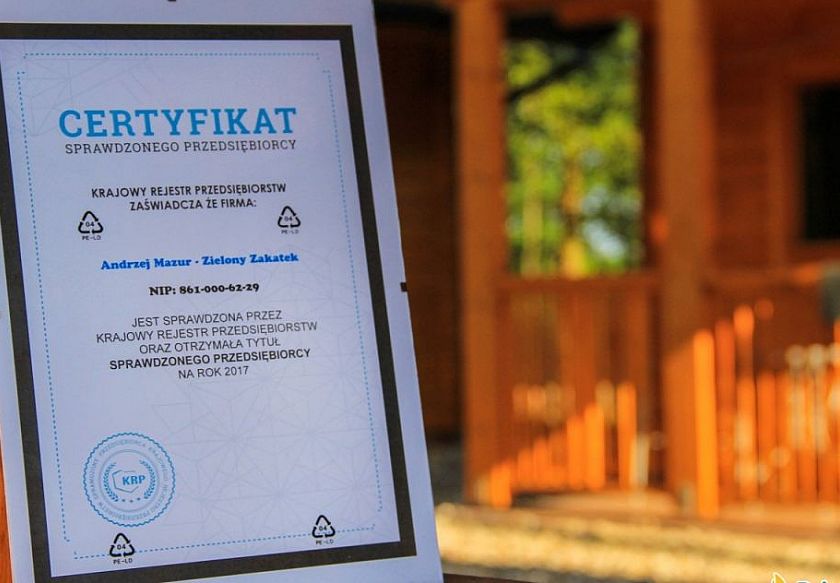 Domki Letniskowe Zielony Zakątek 12