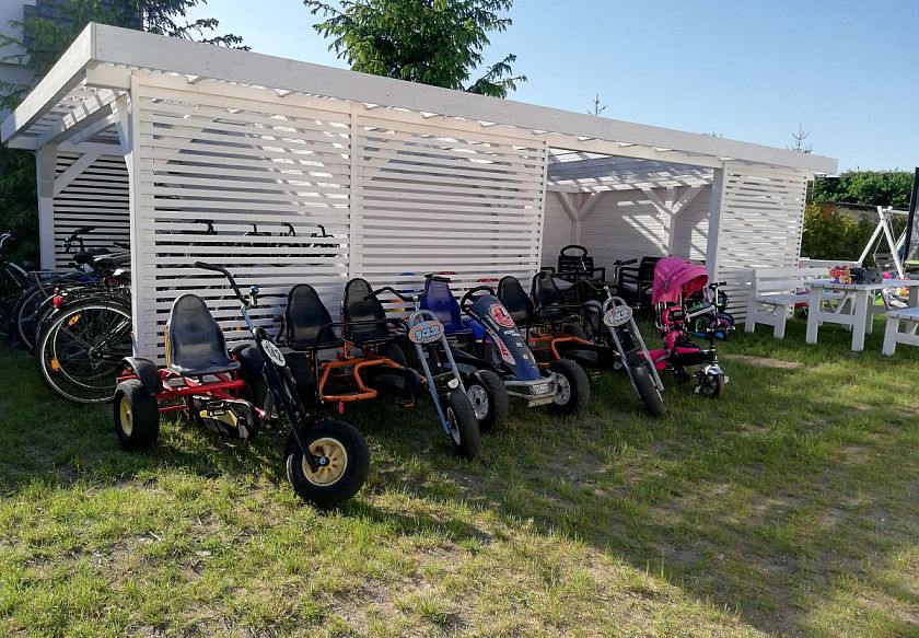 Domki Perłowe - wiata