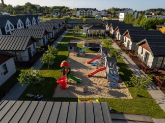 Nocleg w Gąskach - Domki Wczasowe Wśr&oacute;d Jabłoni 