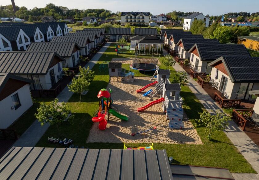 Domki Wczasowe Wśr&oacute;d Jabłoni  - noclegi Gąski