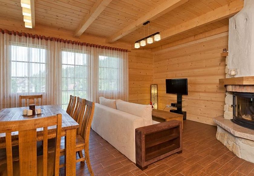 Gorczański Domek luksusowy g&oacute;ralski dom z bali 2