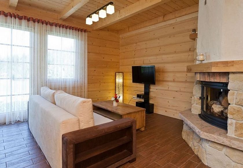 Gorczański Domek luksusowy g&oacute;ralski dom z bali 4