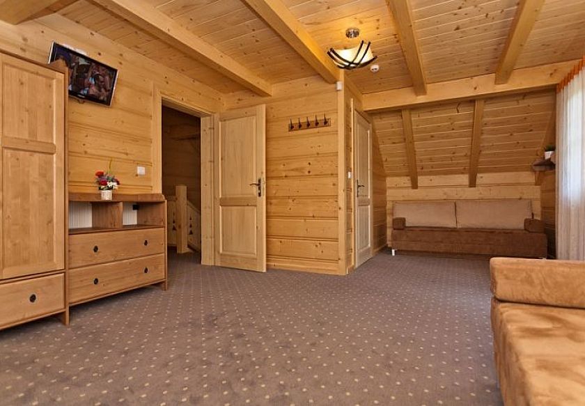 Gorczański Domek luksusowy g&oacute;ralski dom z bali 7