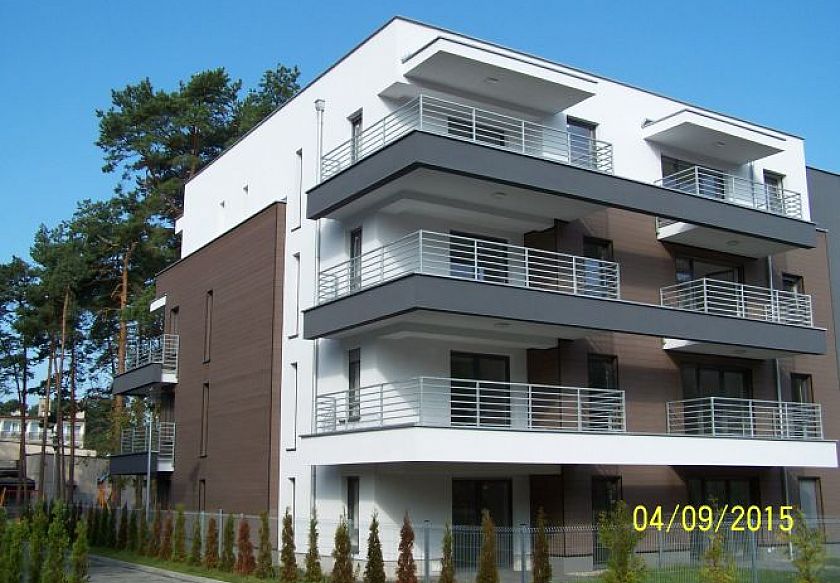 widok tarasu od wschodu