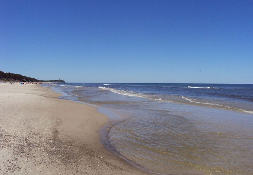 plaża - widok w kierunku Niechorza