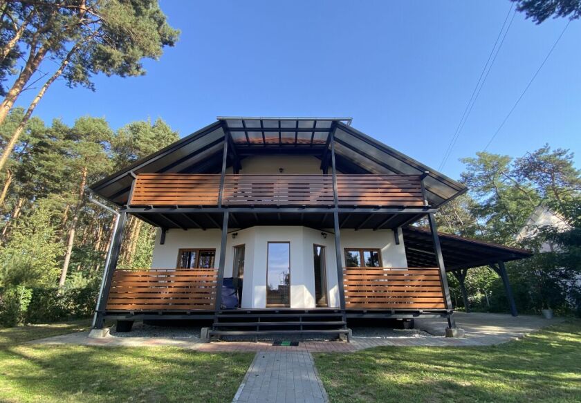 Komfortowy dom Las Jezioro Jacuzzi - noclegi Osłonin