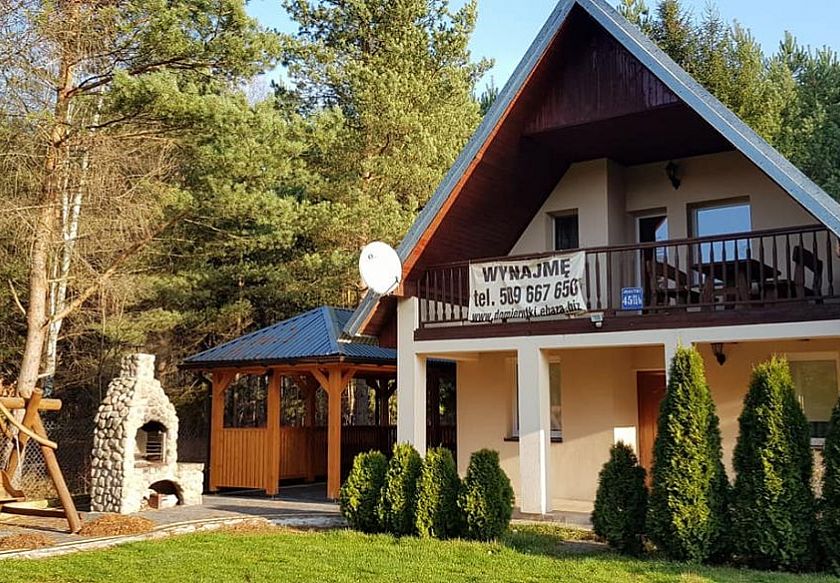 Mazury, dom 10-osobowy z sauna - noclegi Szczytno
