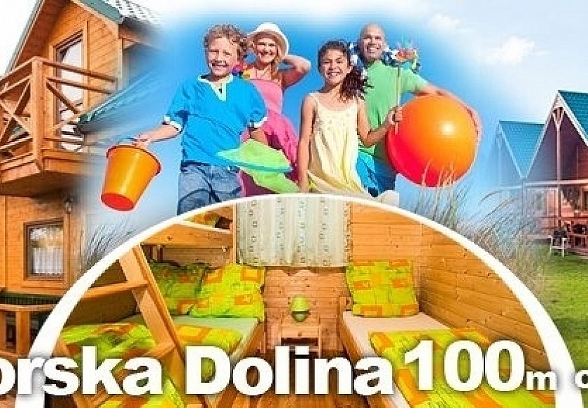 MORSKA DOLINA Domki 100m od PLAŻY- ANIMACJE -BASEN EKO 7