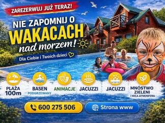 Nocleg w Ustroniu Morskim - MORSKA DOLINA Domki 100m od PL&hellip;