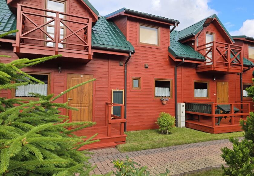 MORSKA DOLINA Domki 100m od PLAŻY- ANIMACJE -BASEN EKO 90