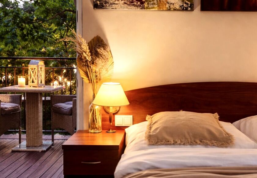 Morska Fala; pokoje, apartamenty, domki z bala 13