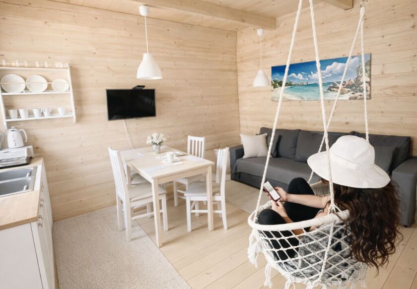 Morska Fala; pokoje, apartamenty, domki z bala 42