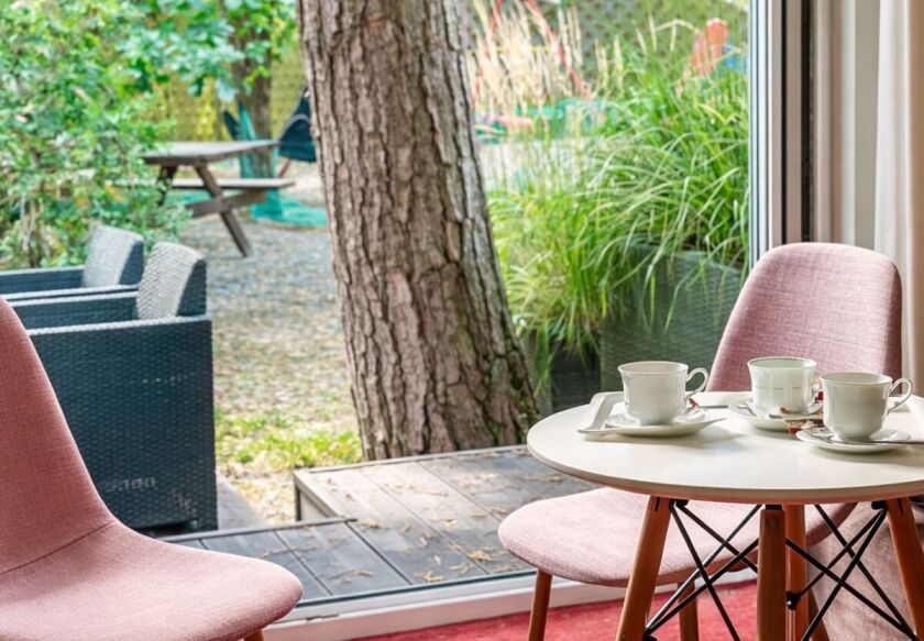 Morska Fala; pokoje, apartamenty, domki z bala 15