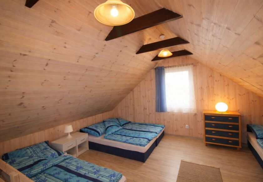 sypialnia na piętrze