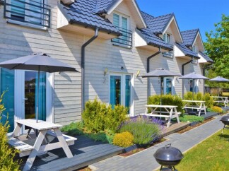 Nocleg w Ustroniu Morskim - Nirvana - domki nad Bałtykiem