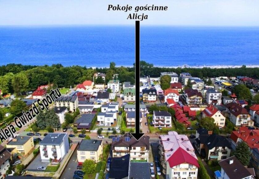 Pokoje Alicja 250m do plaży 3