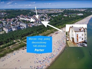 Nocleg we Władysławowie - Pokoje Alicja 250m do plaży
