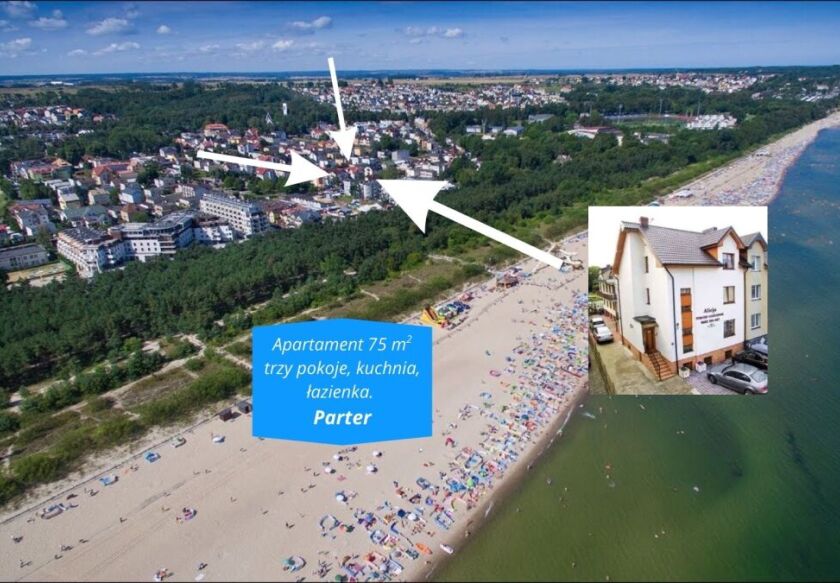 Pokoje Alicja 250m do plaży 12