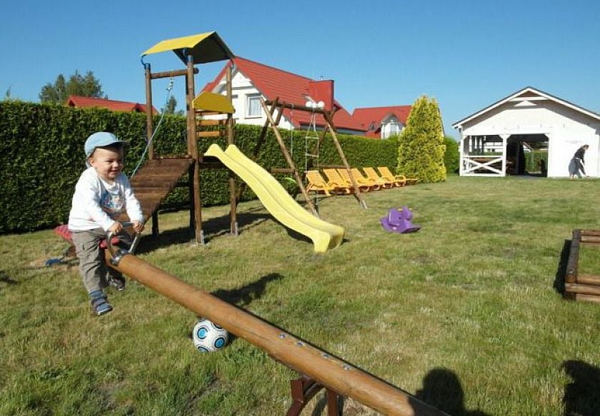 mini plac zabaw na terenie Wittenberg