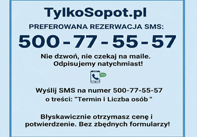 TylkoSopot.pl - Pokoje, Mieszkania blisko morza 2